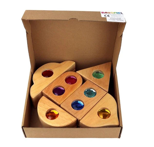 Sprookjesset glitterblokken - 12-delig