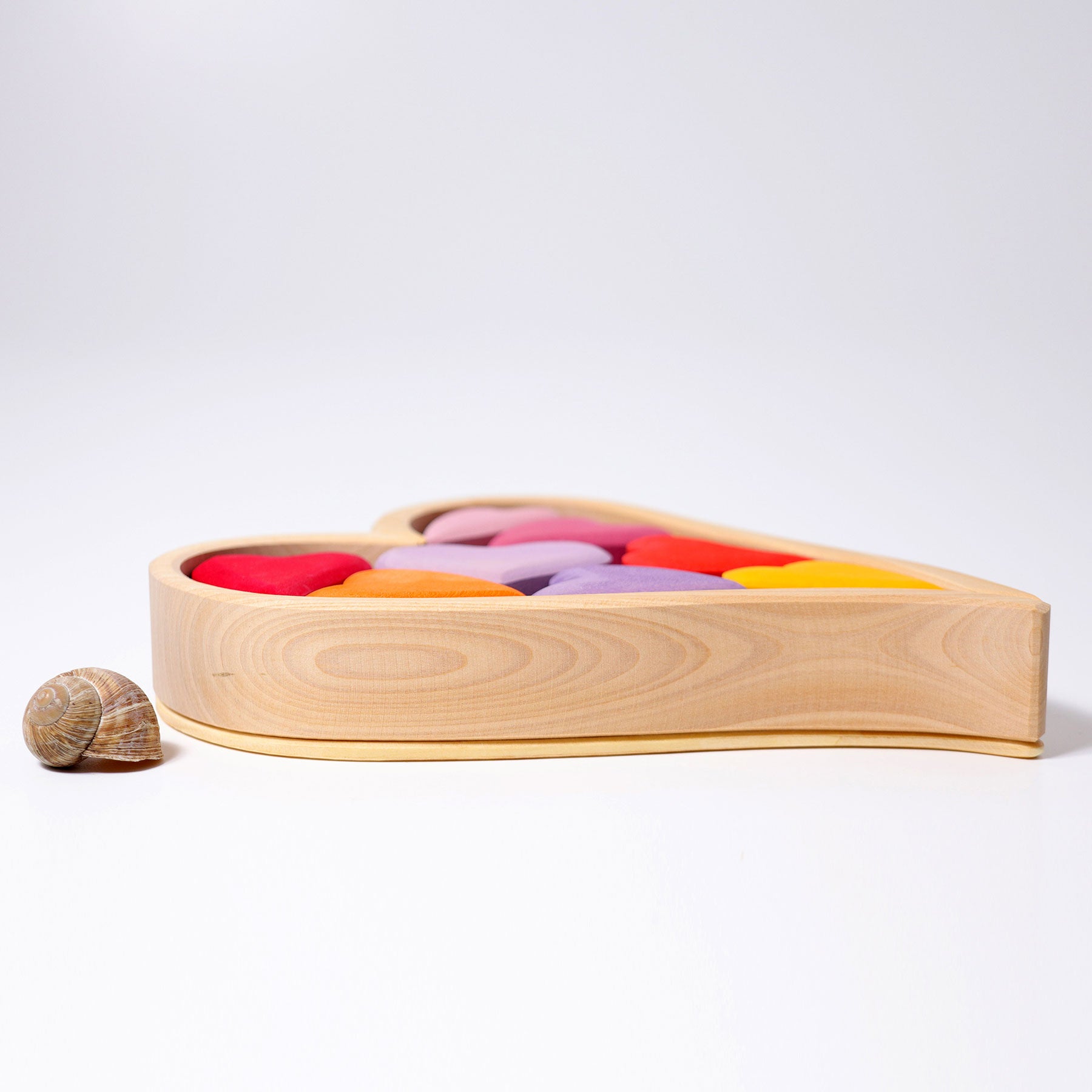 Blokkenset harten - rood