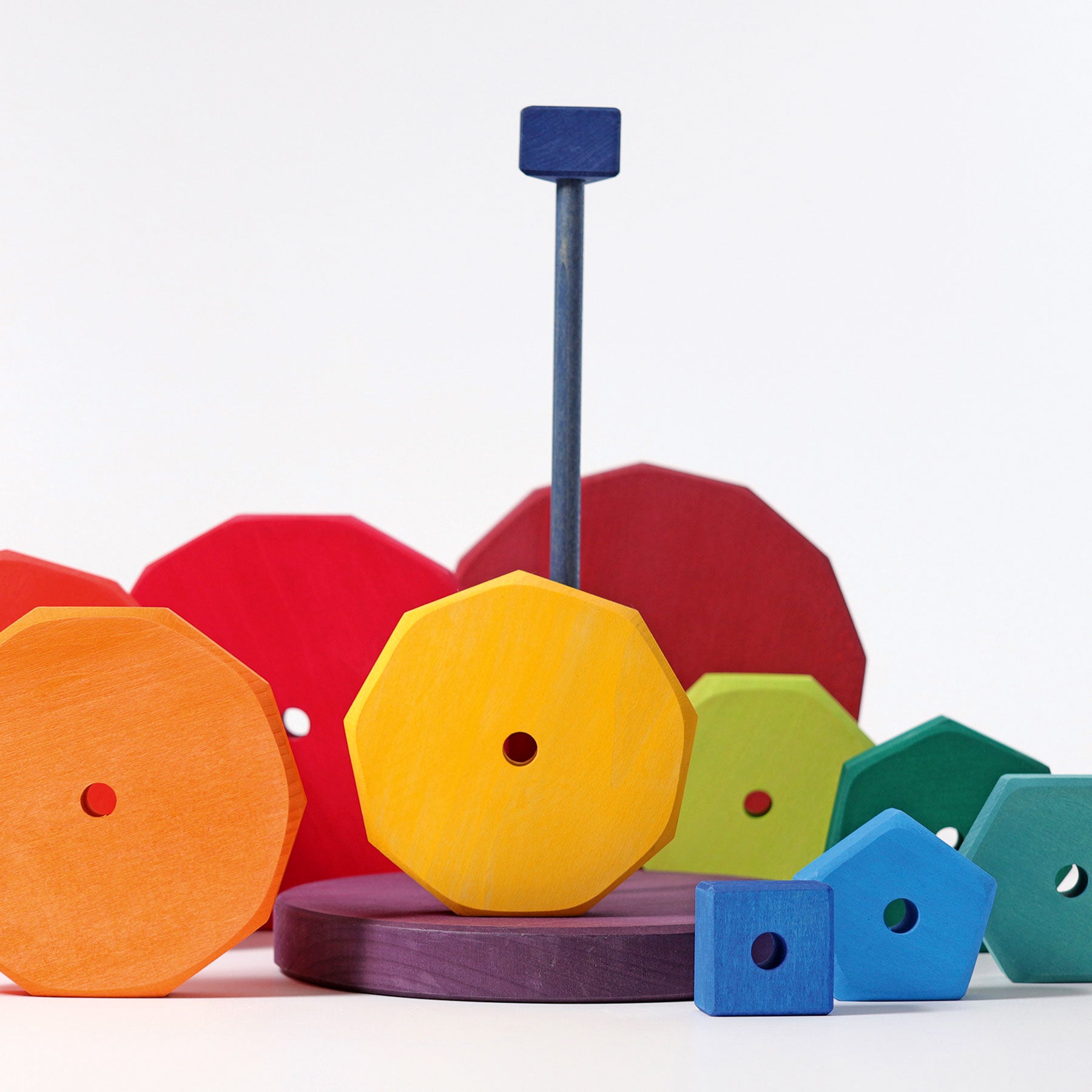 Grote geometrische stapeltoren