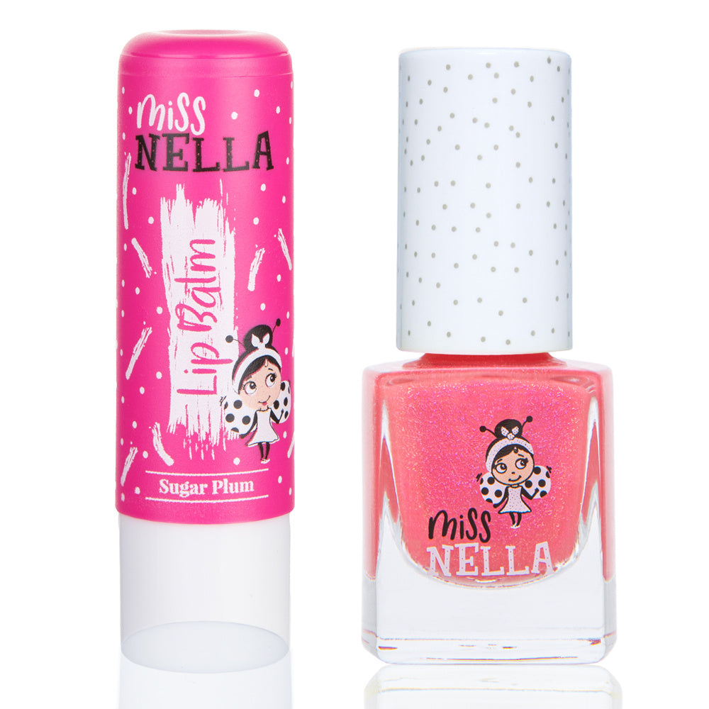 Miss Nella - Duopack Nagellak + XL Lipbalsem