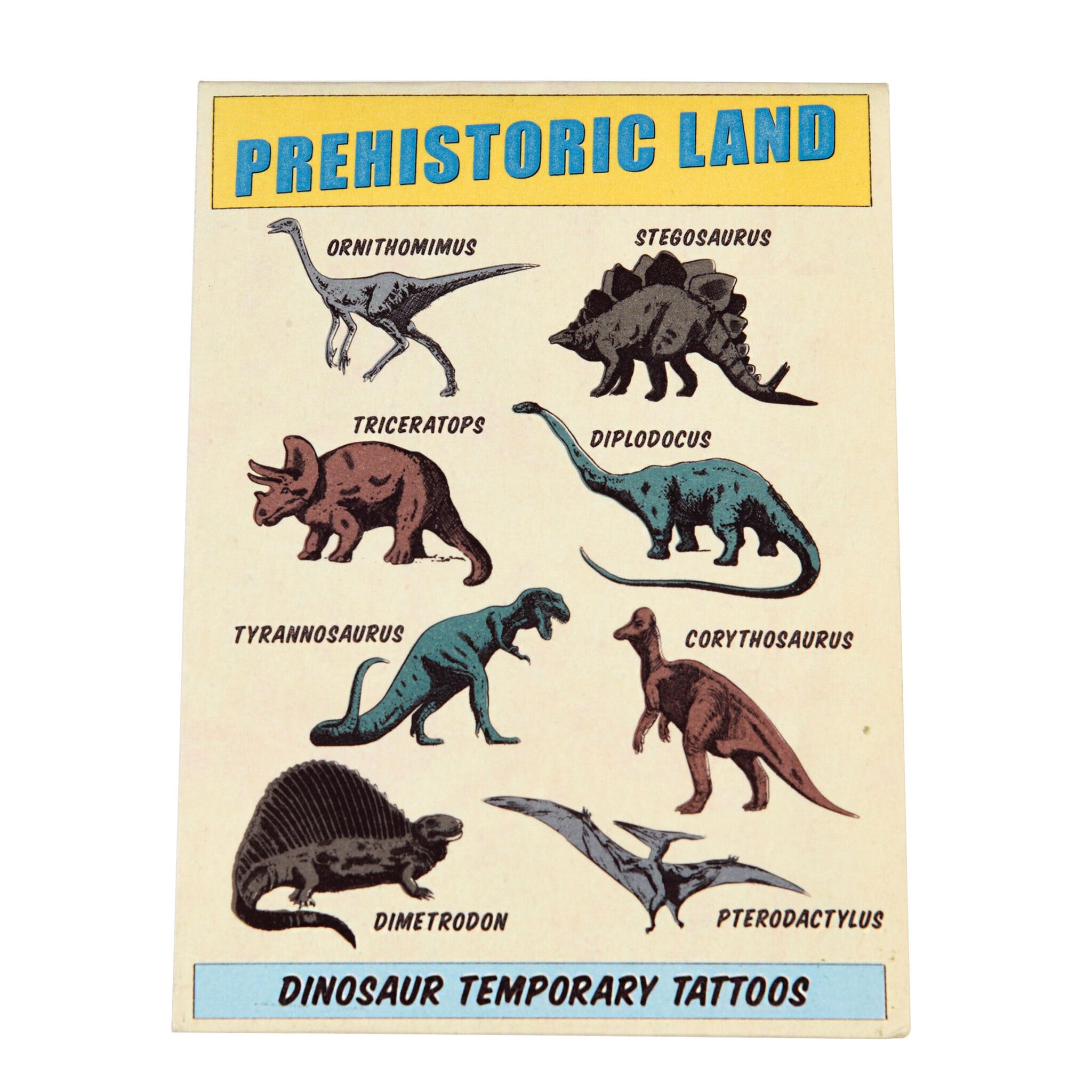 Kindertatoeages - Prehistoric Land