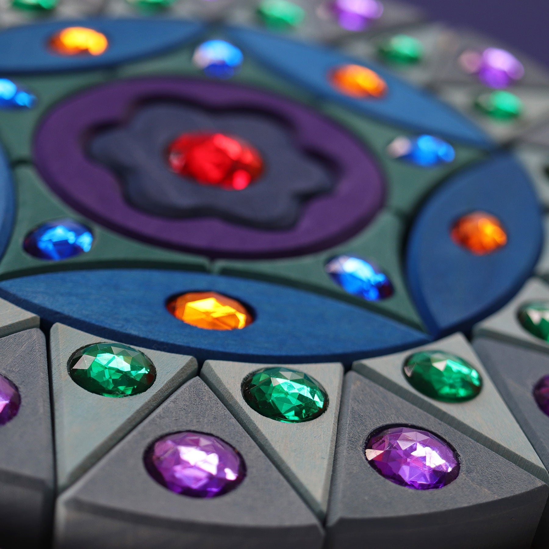 Kleine glitter mandala