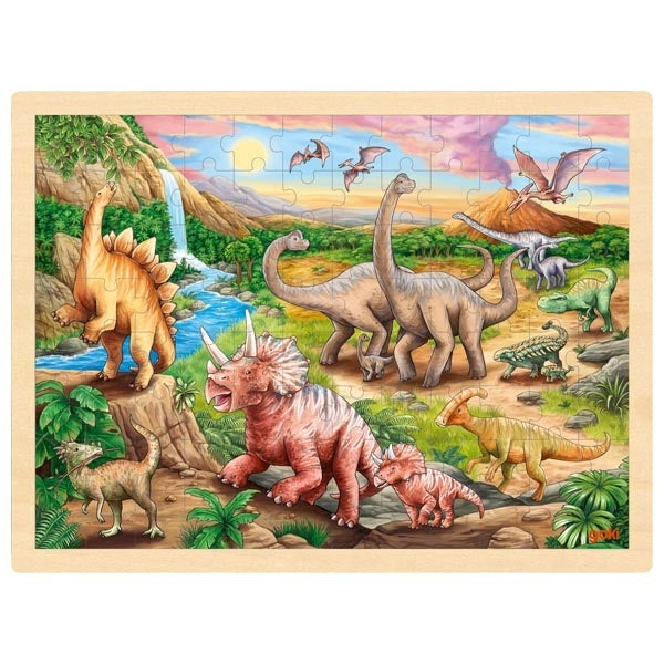 Legpuzzel - Dinosaurus spoor