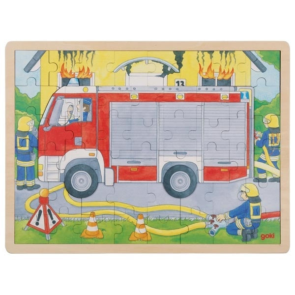 Legpuzzel - Brandweer (2 lagen)