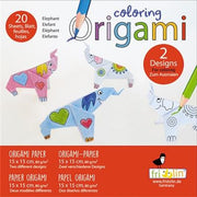 Coloring Origami Olifant