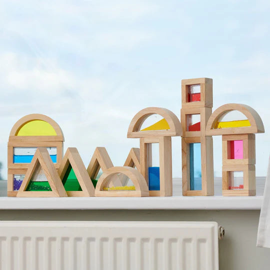 Regenboogblokken - Sensorisch