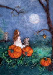 Ansichtkaart - Moeder Maan