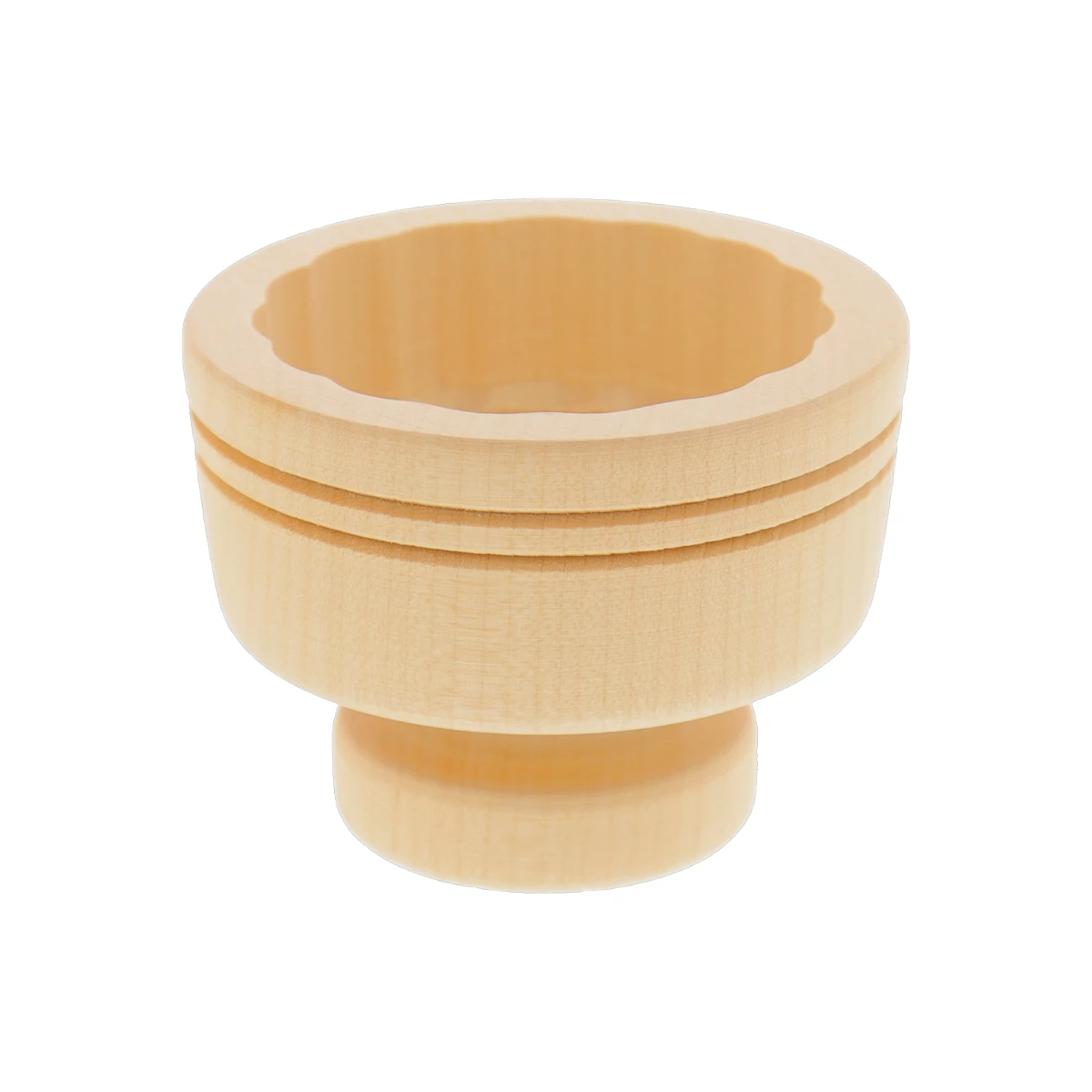 Houten vorm Dubbele Bloem - Large