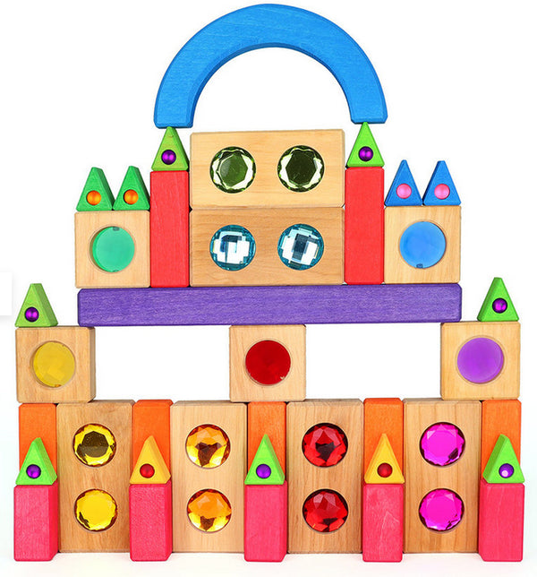 Combiset Venster- en glitterblokken - 25-delig