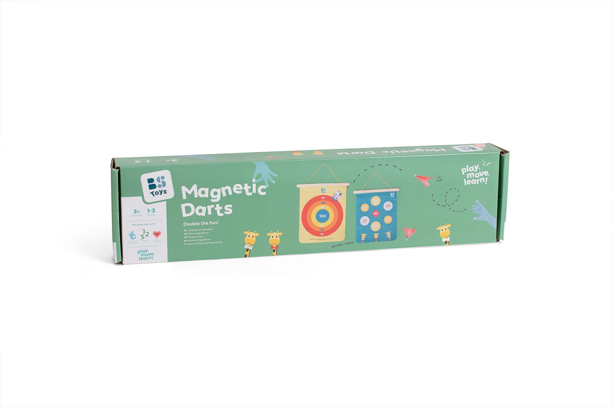 Magnetisch dartspel