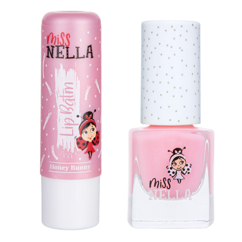 Miss Nella - Duopack Nagellak + XL Lipbalsem