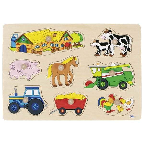 Inlegpuzzel - Boerderij
