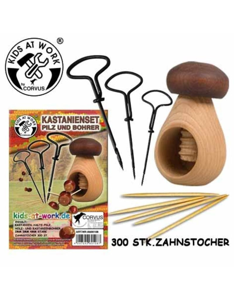 Kids at work - Kastanje knutselset