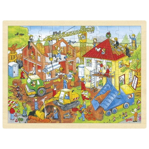 Legpuzzel - Bouwplaats
