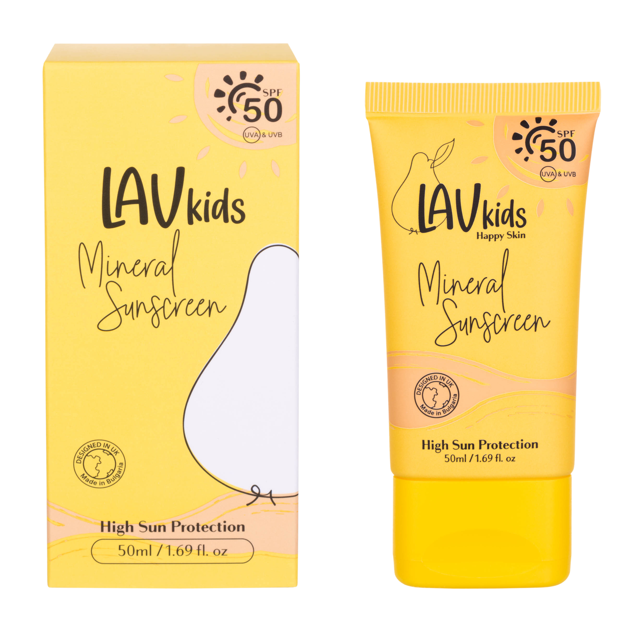 LAV Kids - SPF 50 Zonnebrandcrème