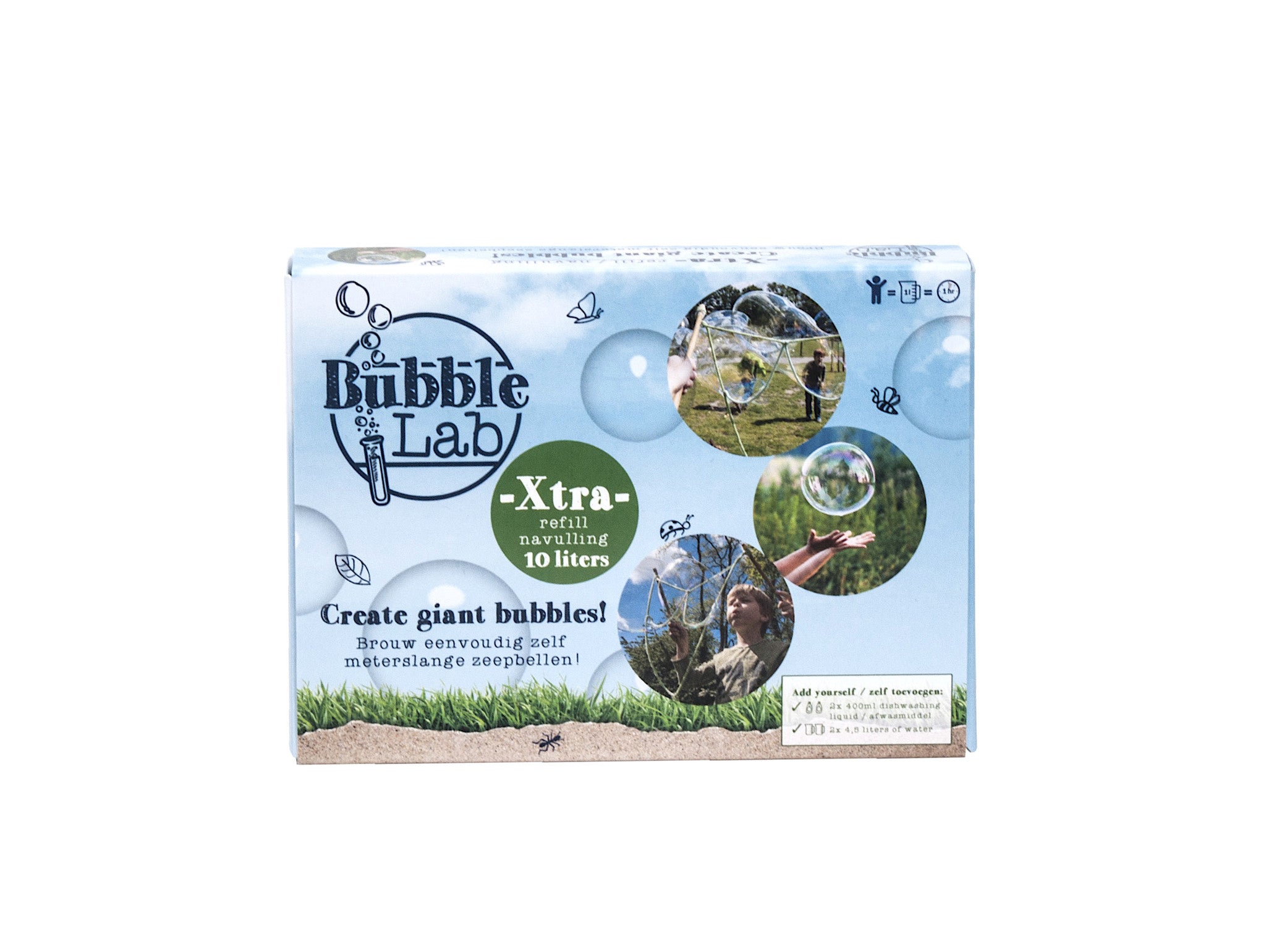 BubbleLab - Xtra navulverpakking voor 10 liter