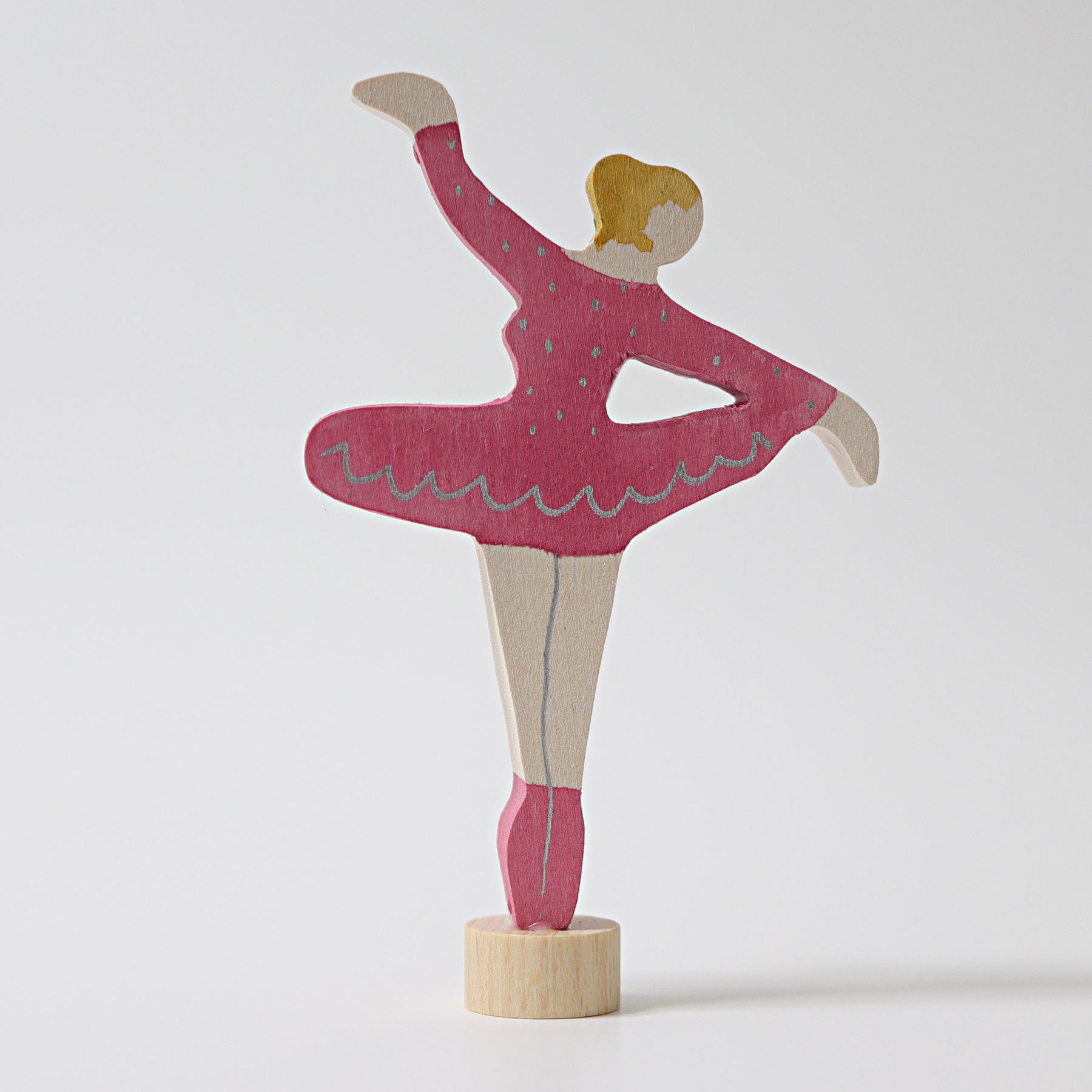 Steker Balerina Robijn rood
