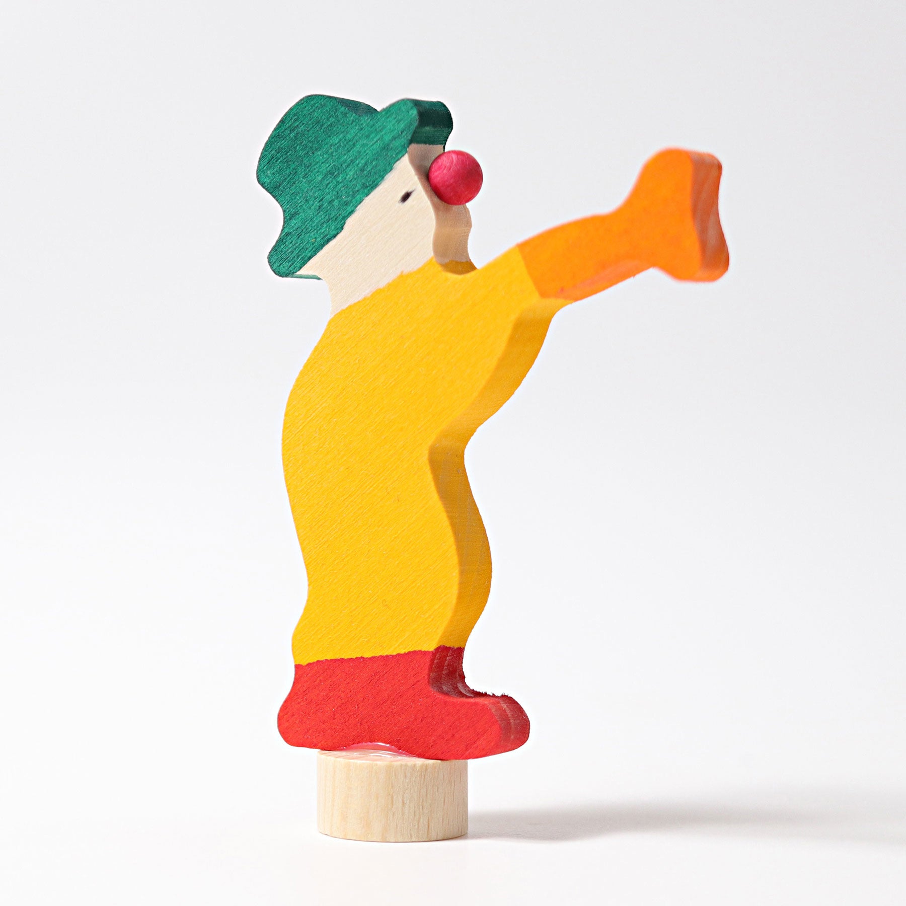 Steker Clown met trompet