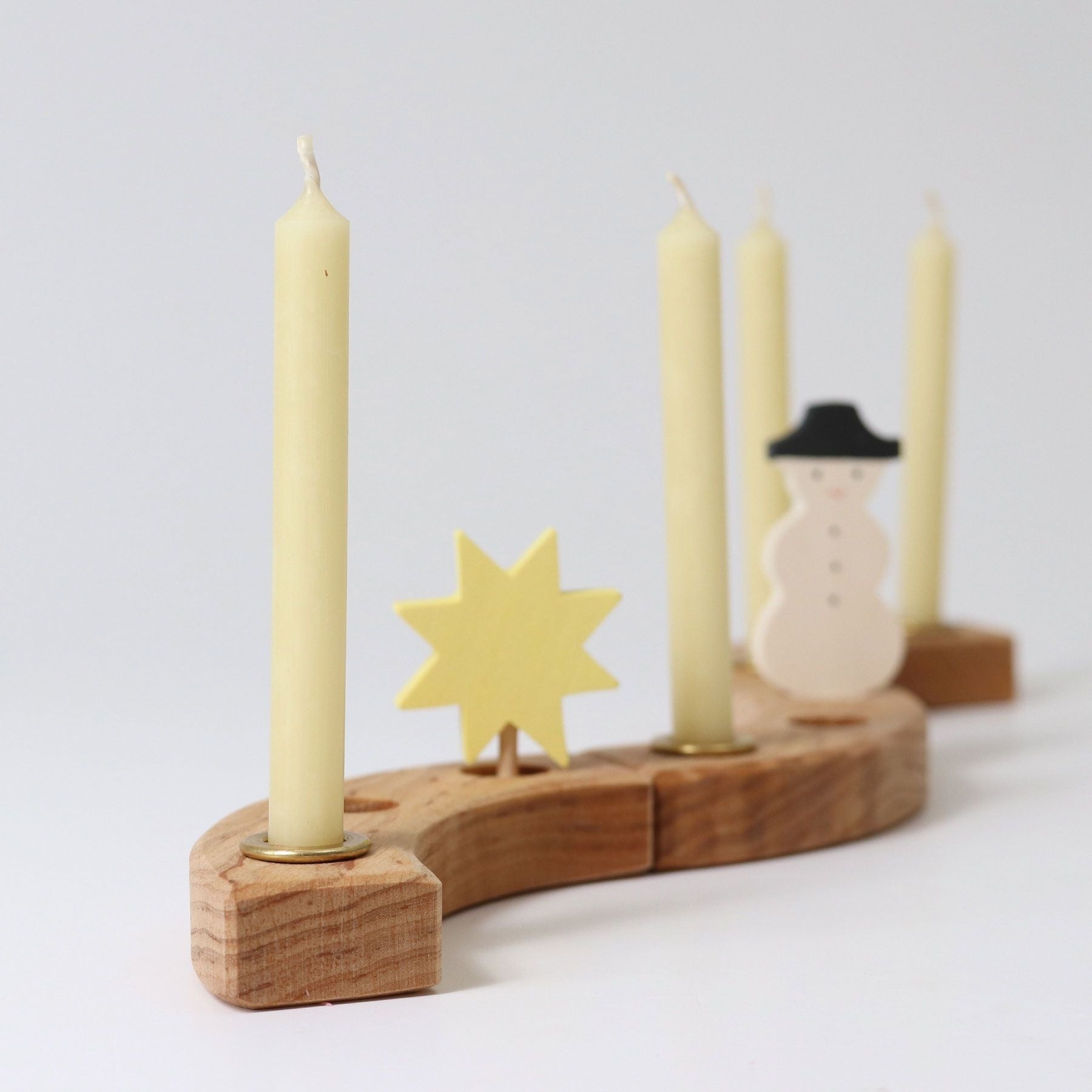 Bijenwaskaars (100%) crème (12 stuks)