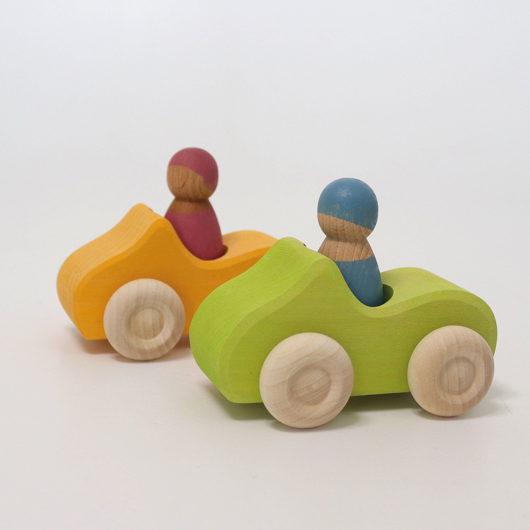 Kleine cabrio groen