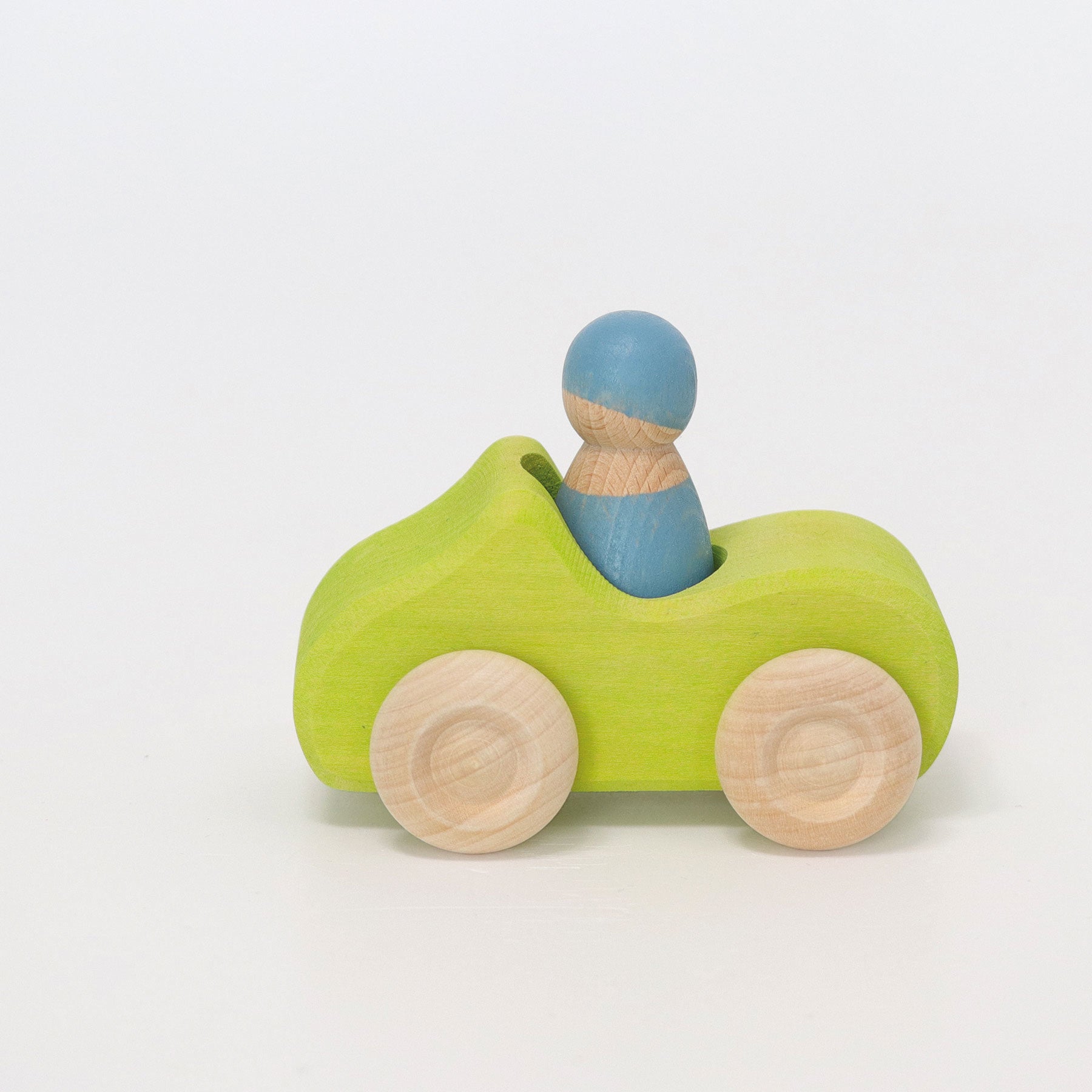 Kleine cabrio groen
