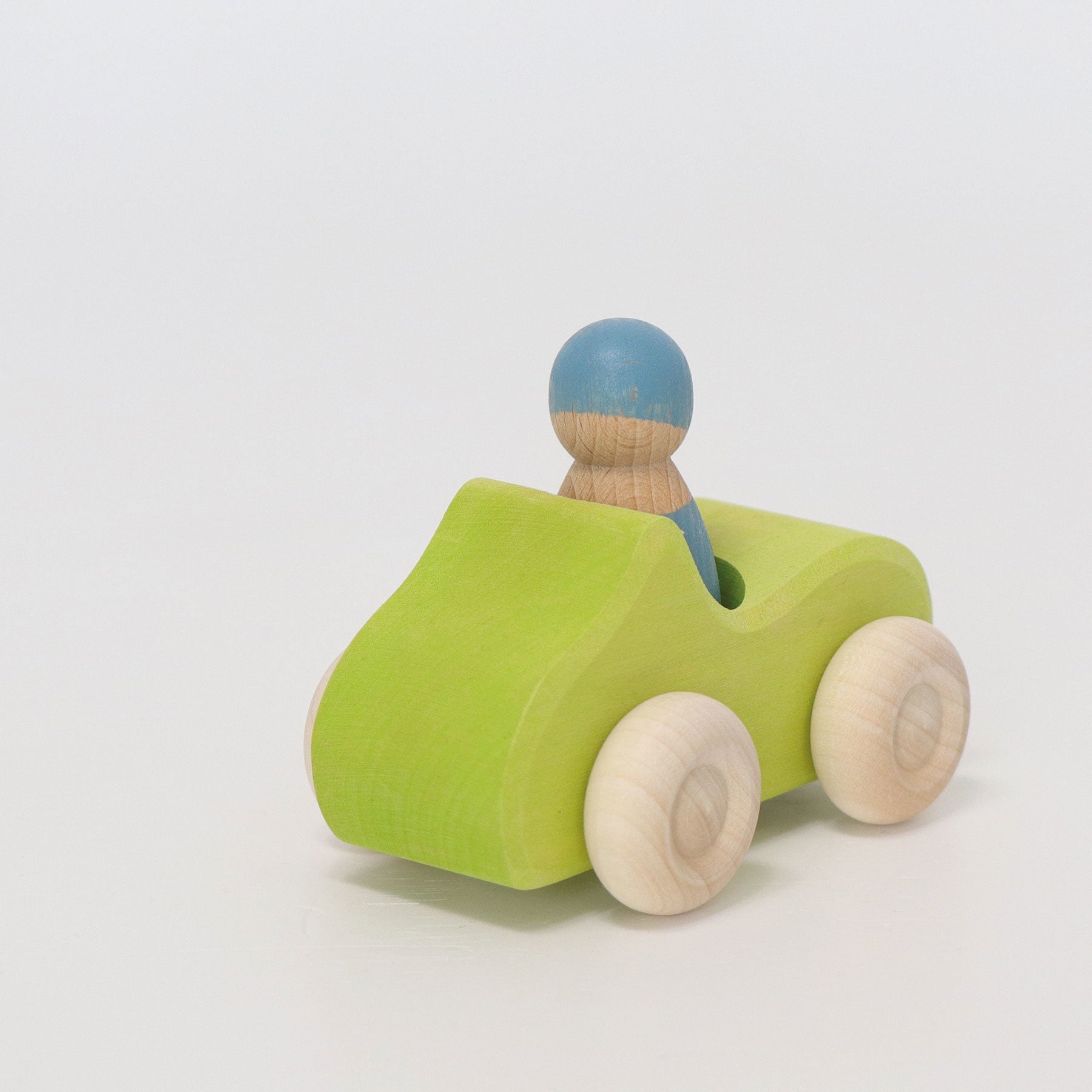 Kleine cabrio groen