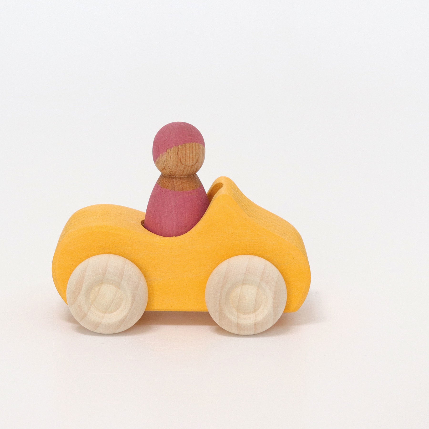 Kleine cabrio geel