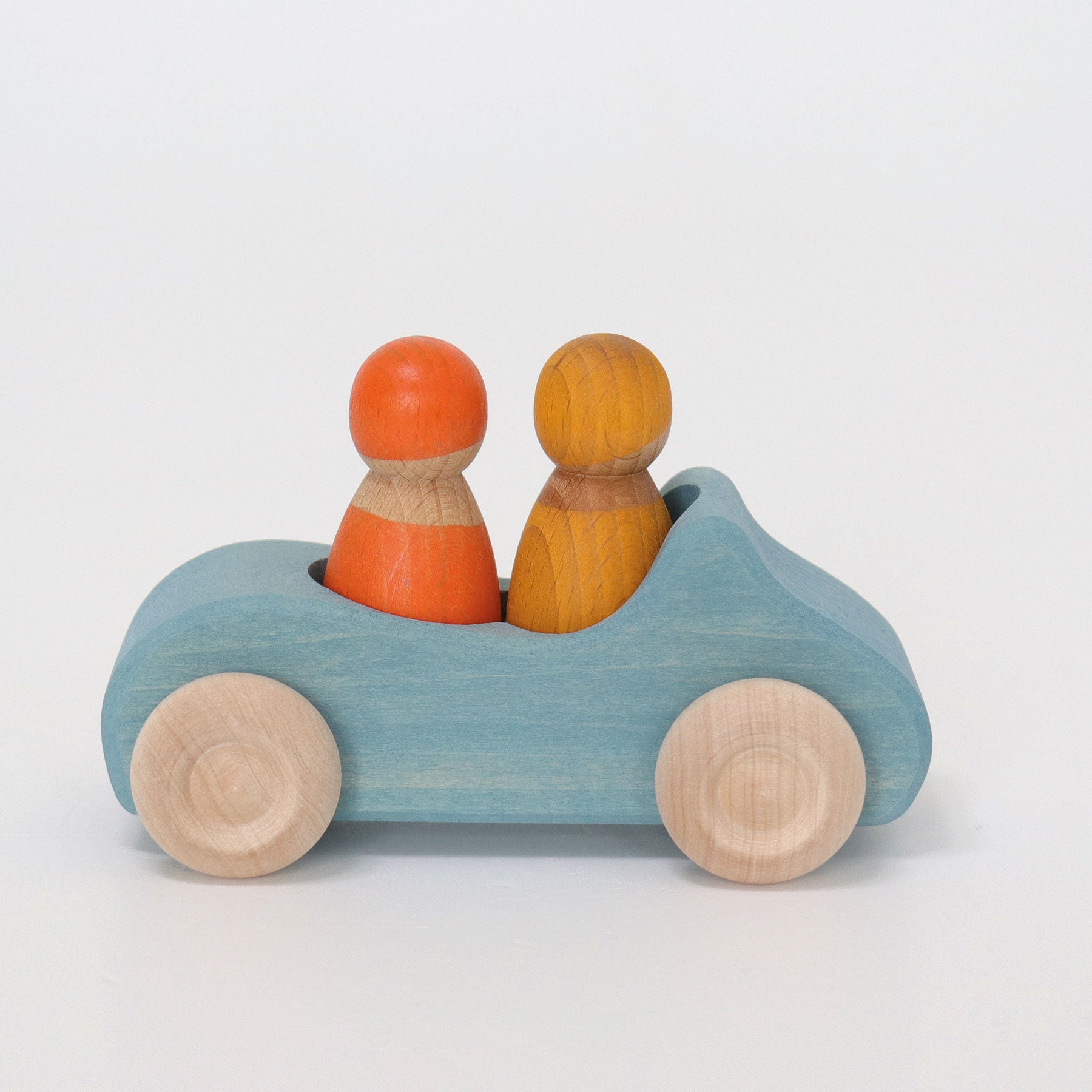 Grote cabrio blauw