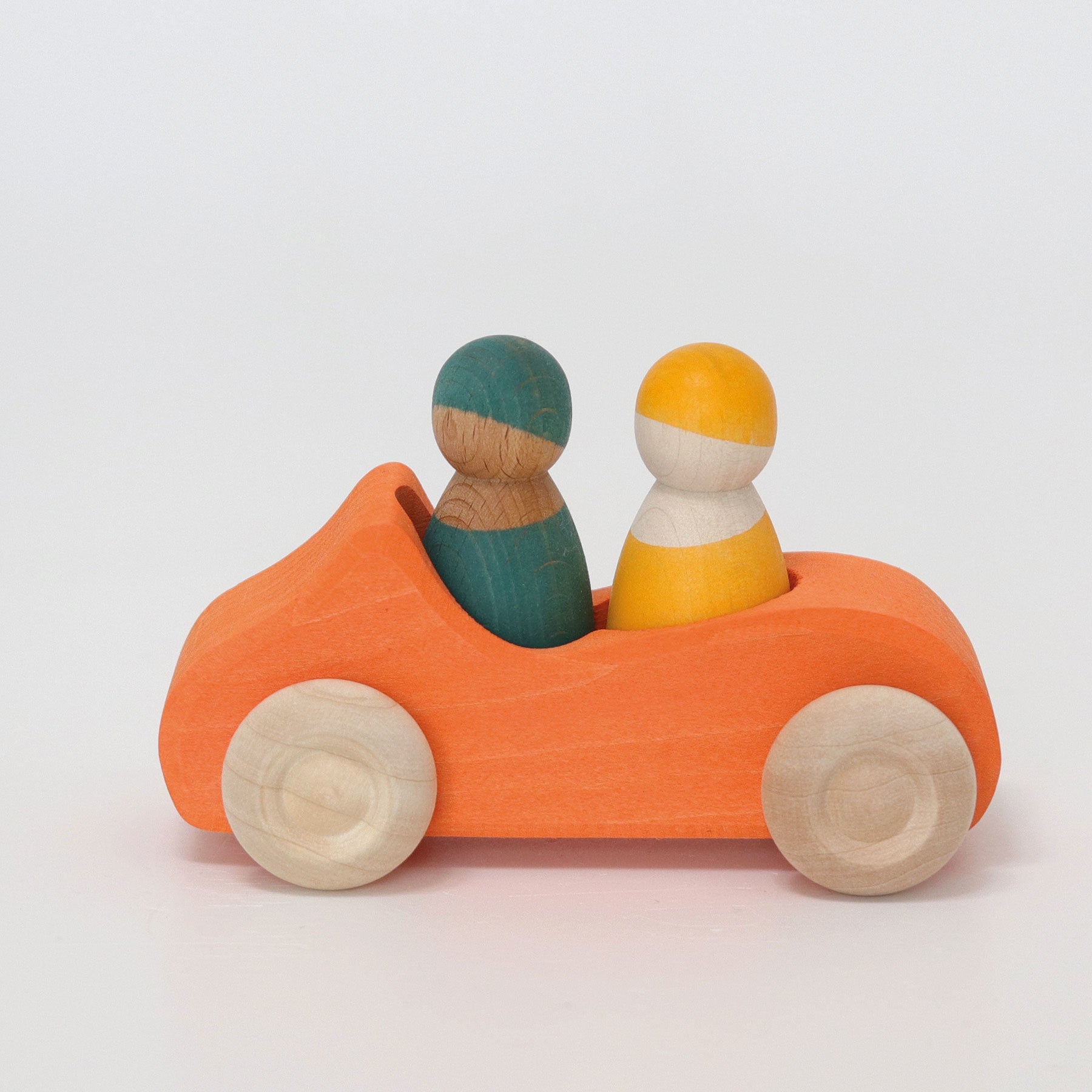 Grote cabrio oranje