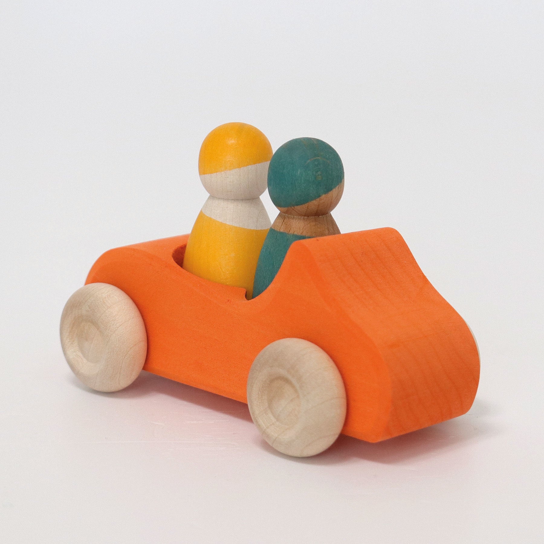 Grote cabrio oranje