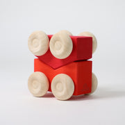 Stapelauto's Rood