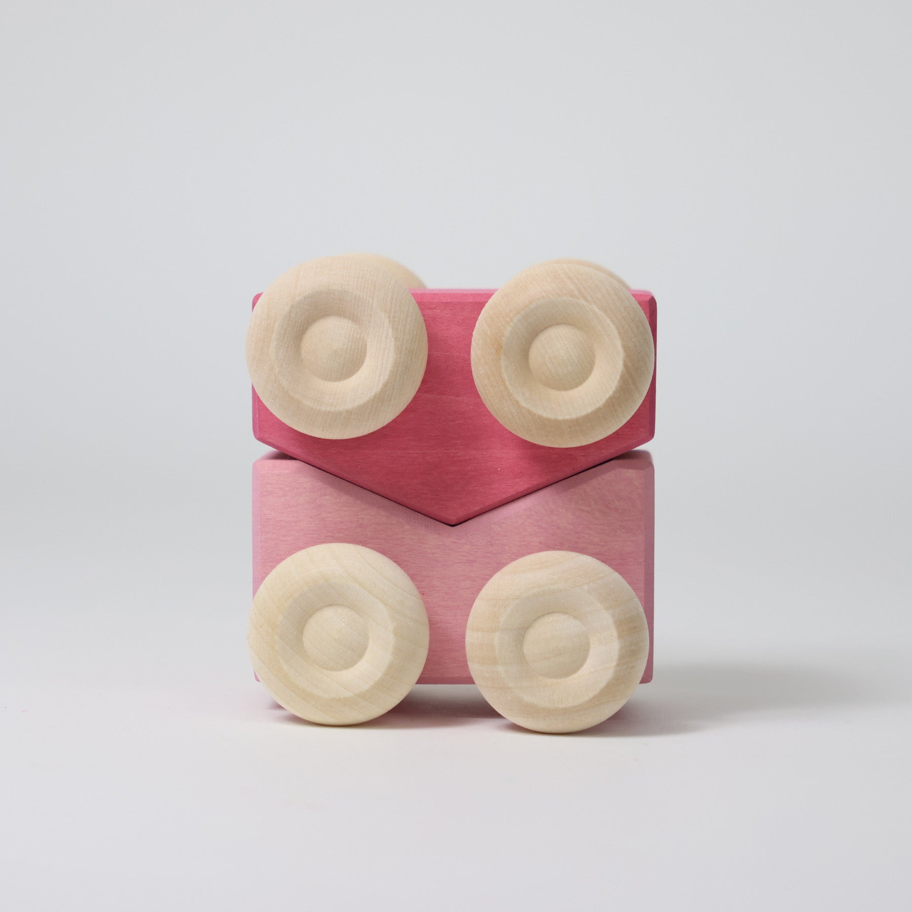 Stapelauto's Roze