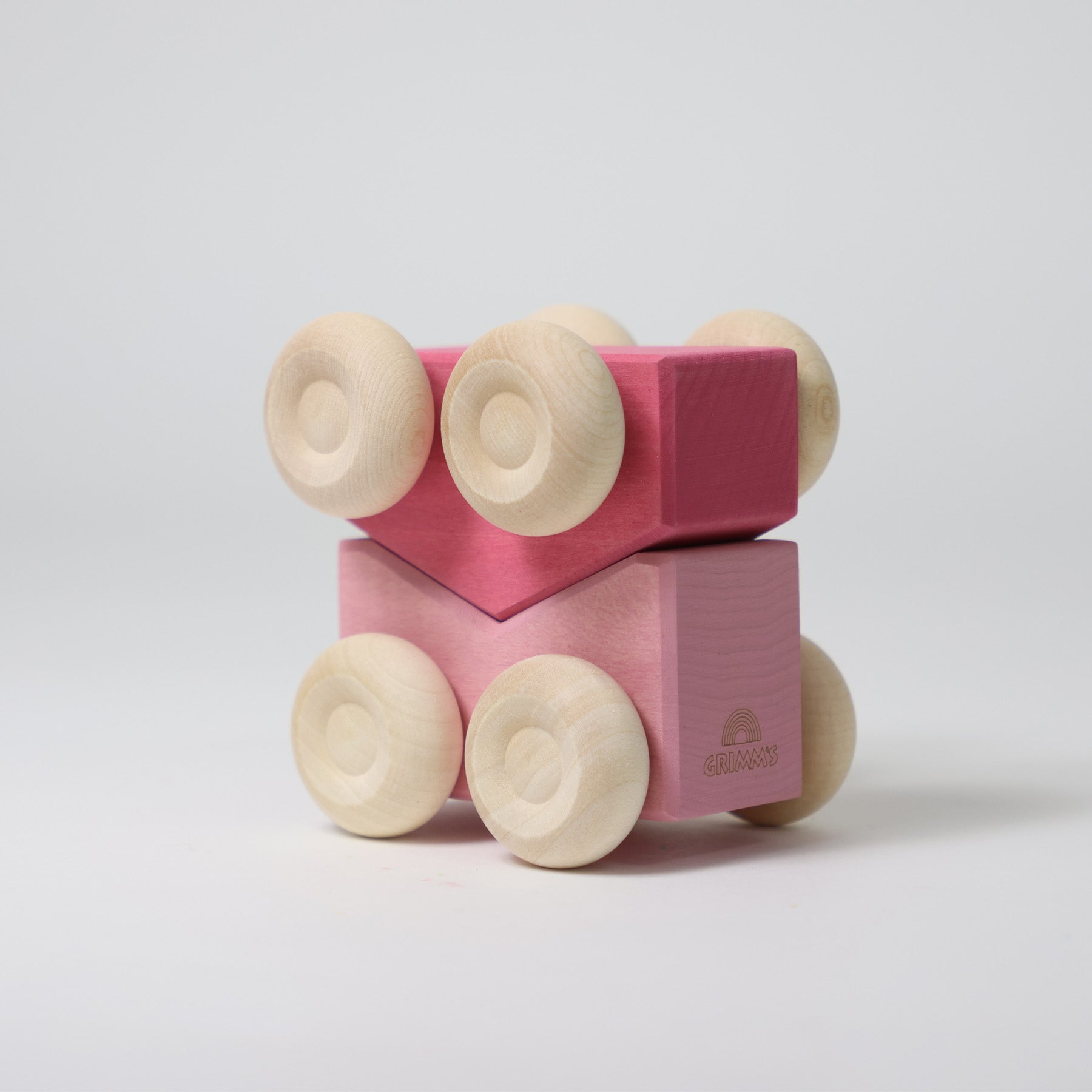 Stapelauto's Roze