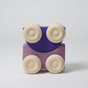 Stapelauto's Paars