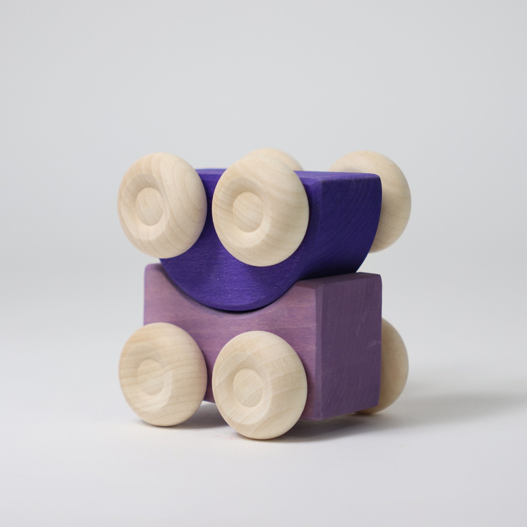 Stapelauto's Paars