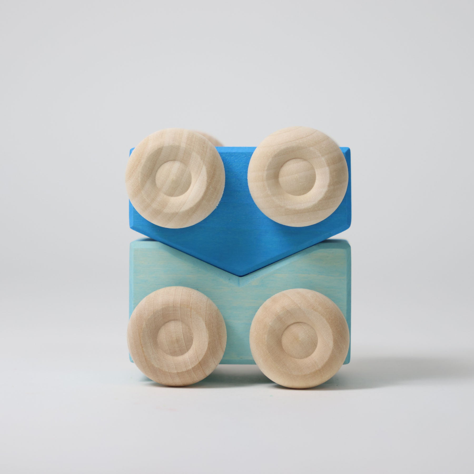 Stapelauto's Blauw