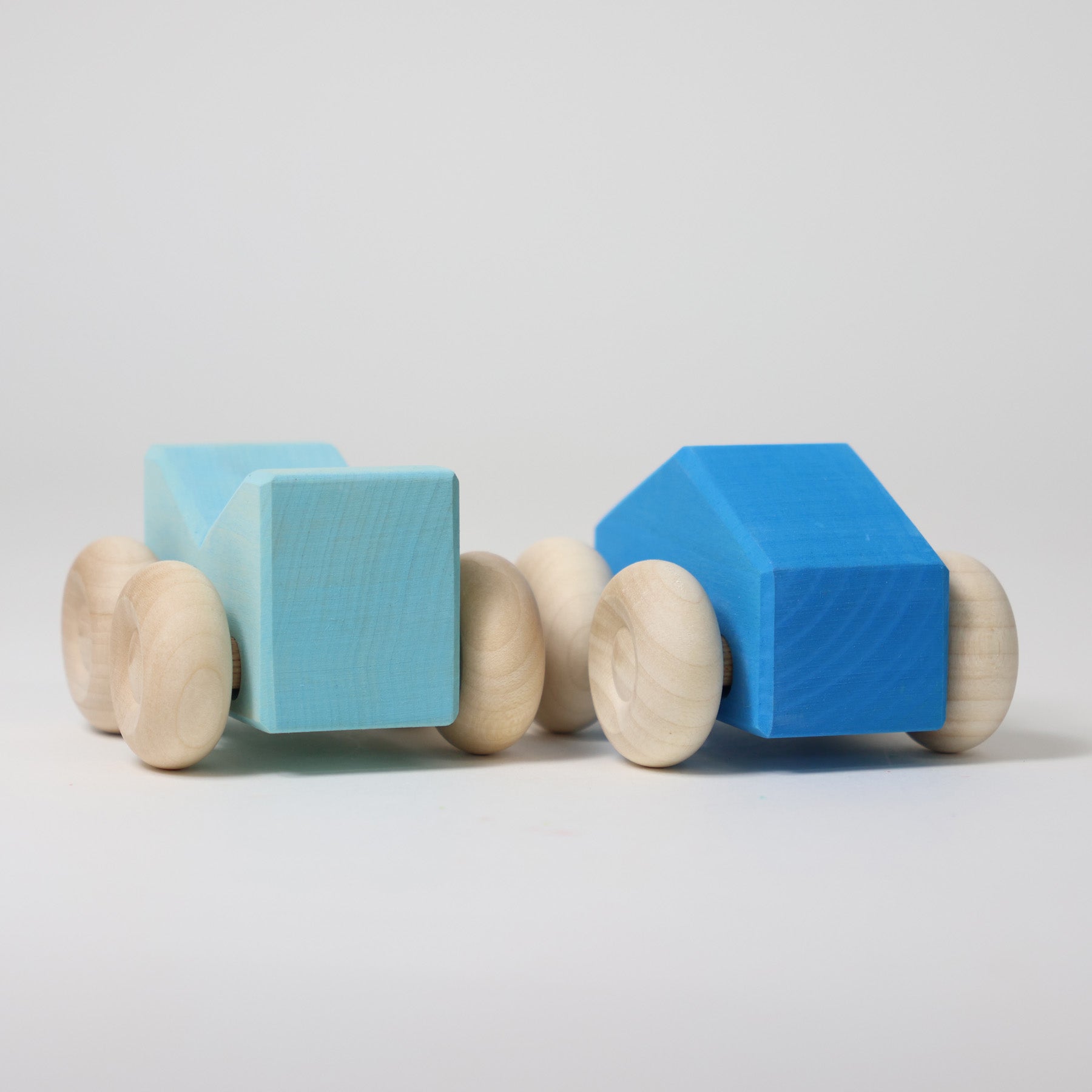 Stapelauto's Blauw