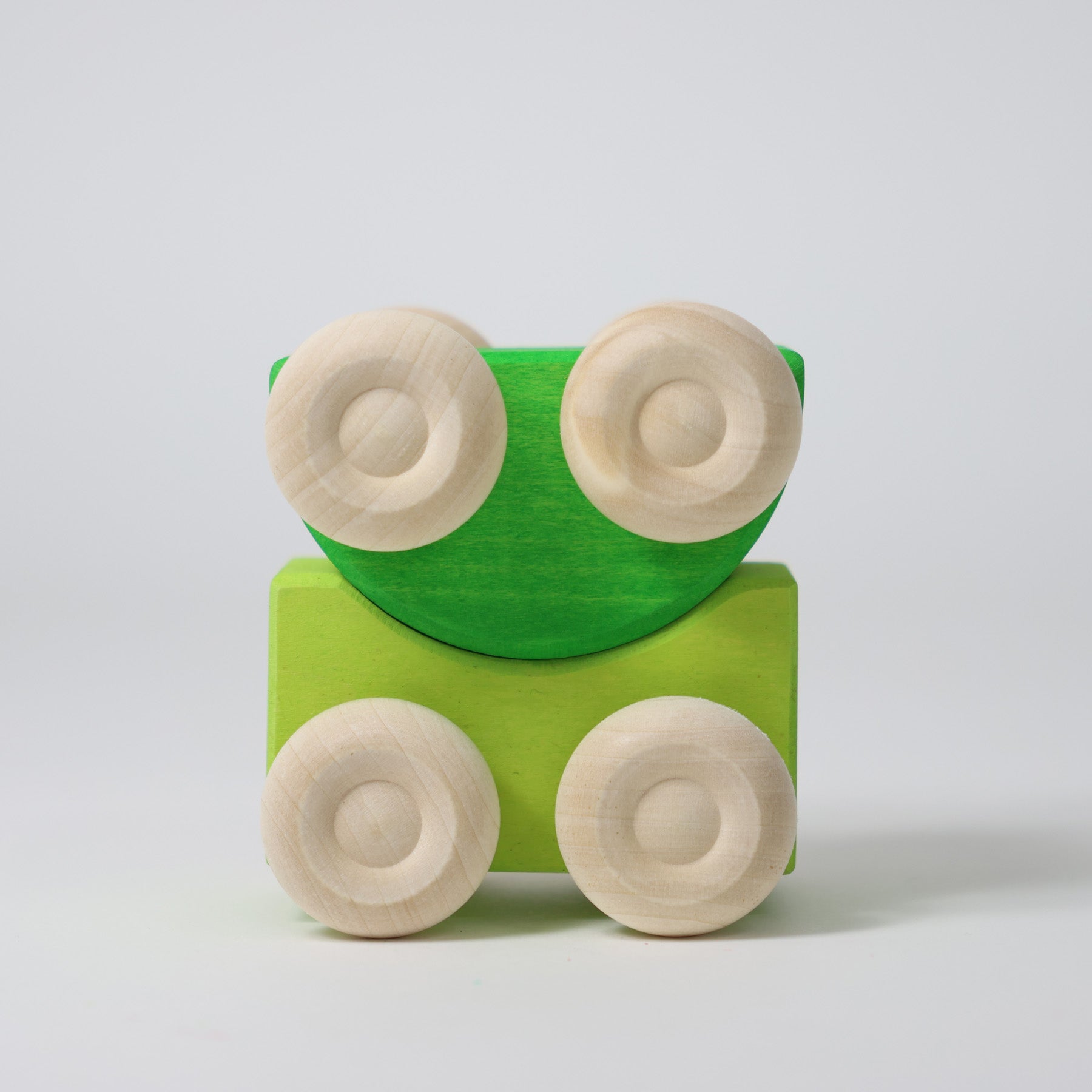 Stapelauto's Groen