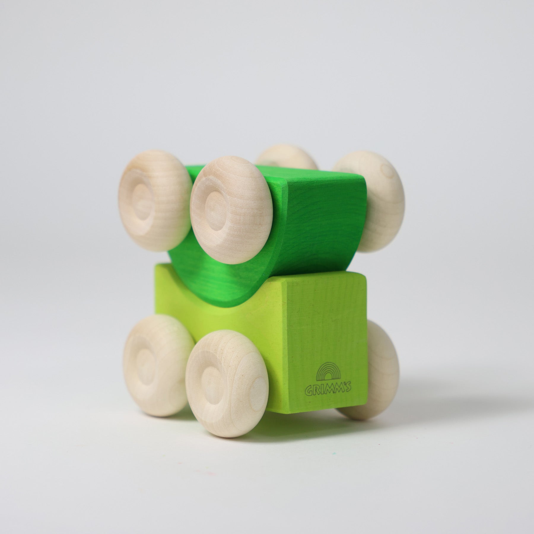 Stapelauto's Groen