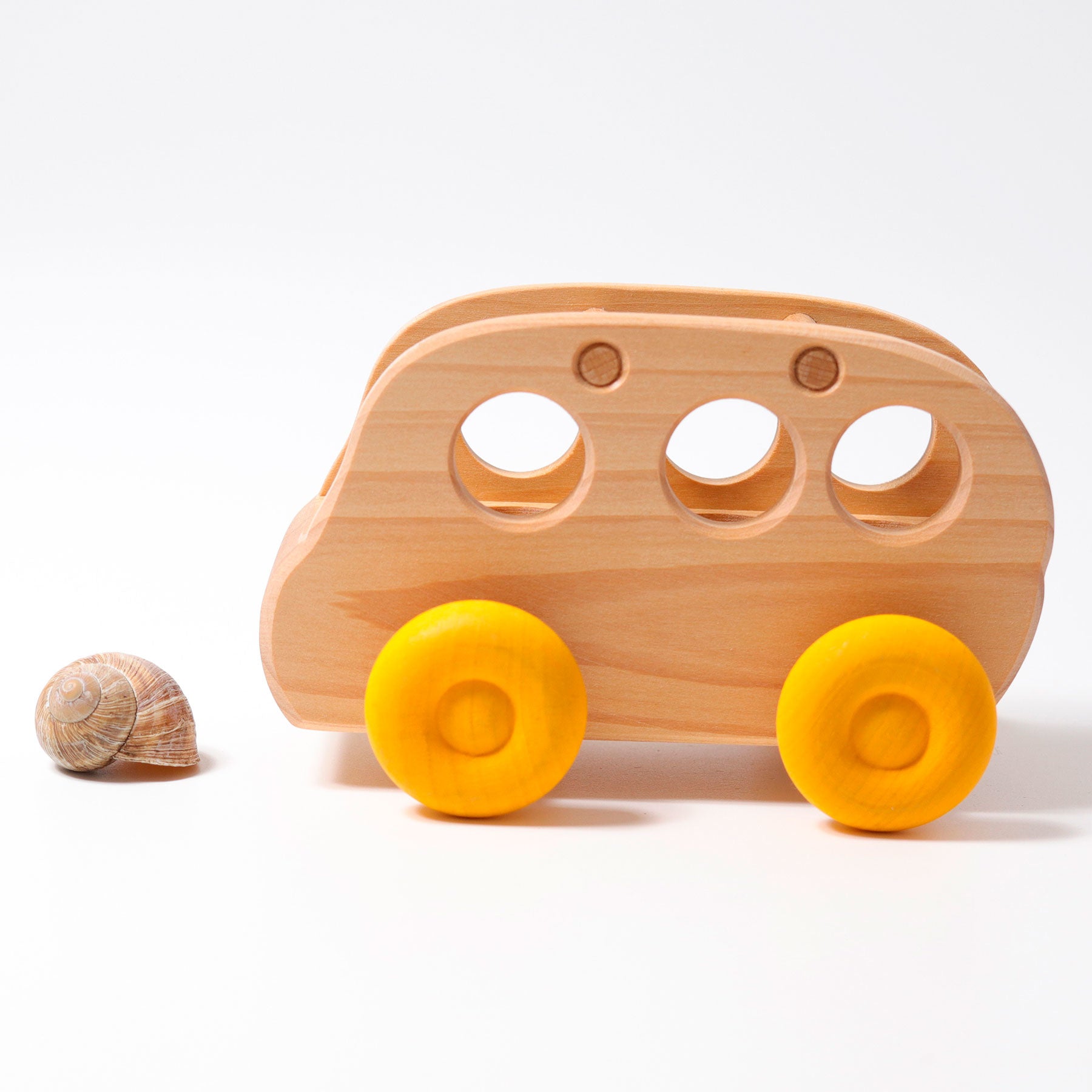 Houten bus