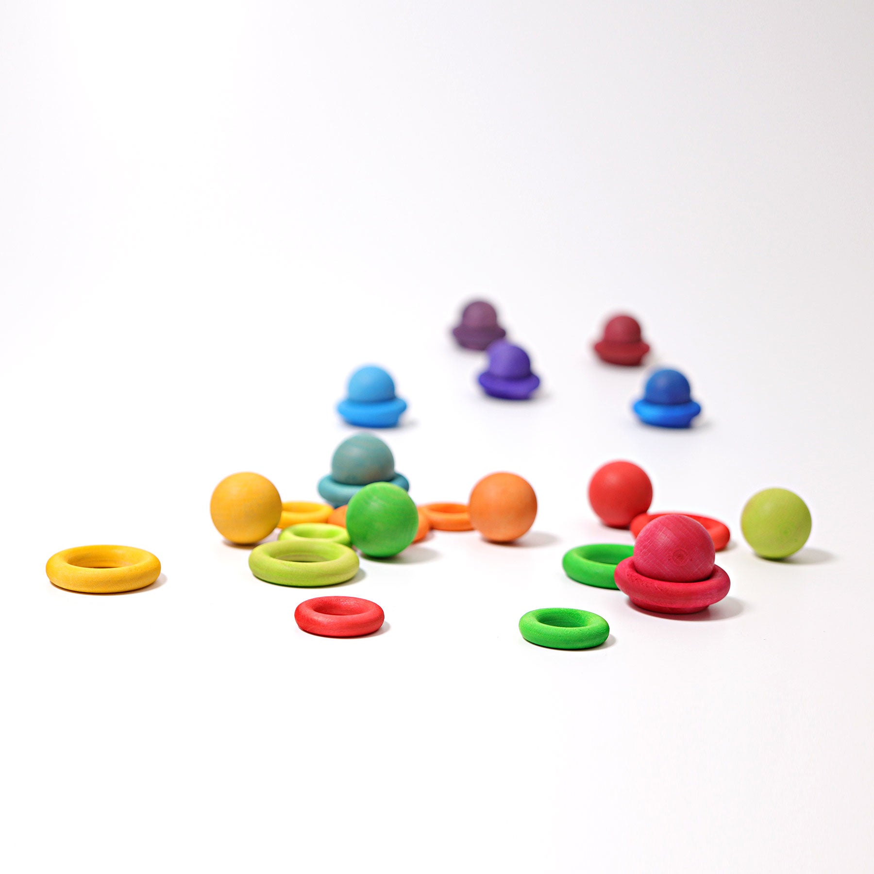 Regenboog ringen