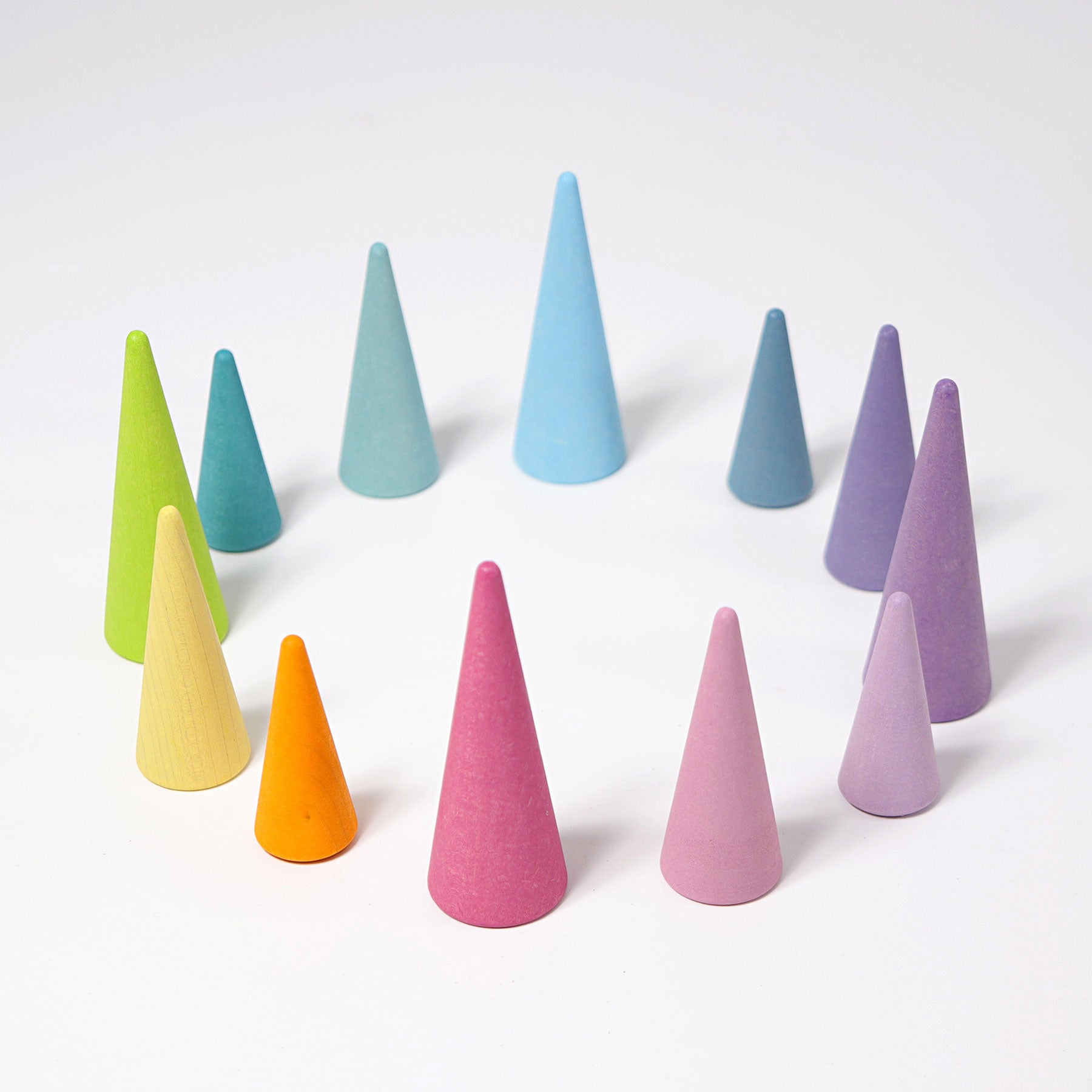 Pastel bos