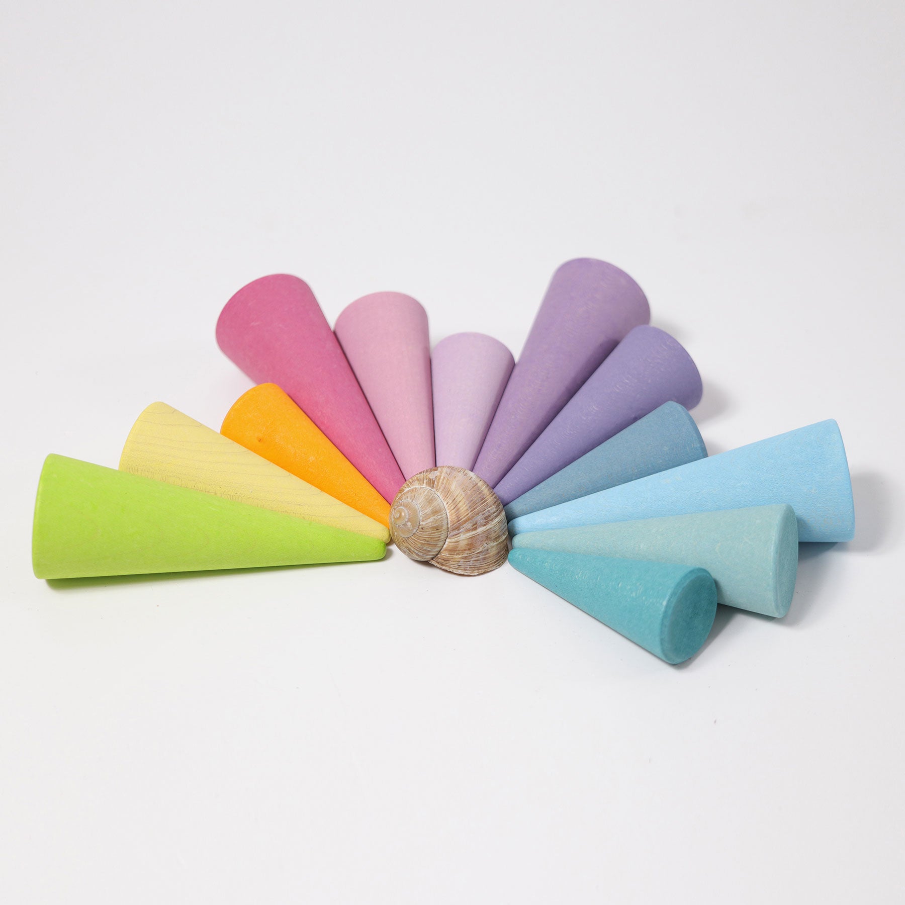 Pastel bos