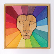 Bouwset Regenboog leeuw