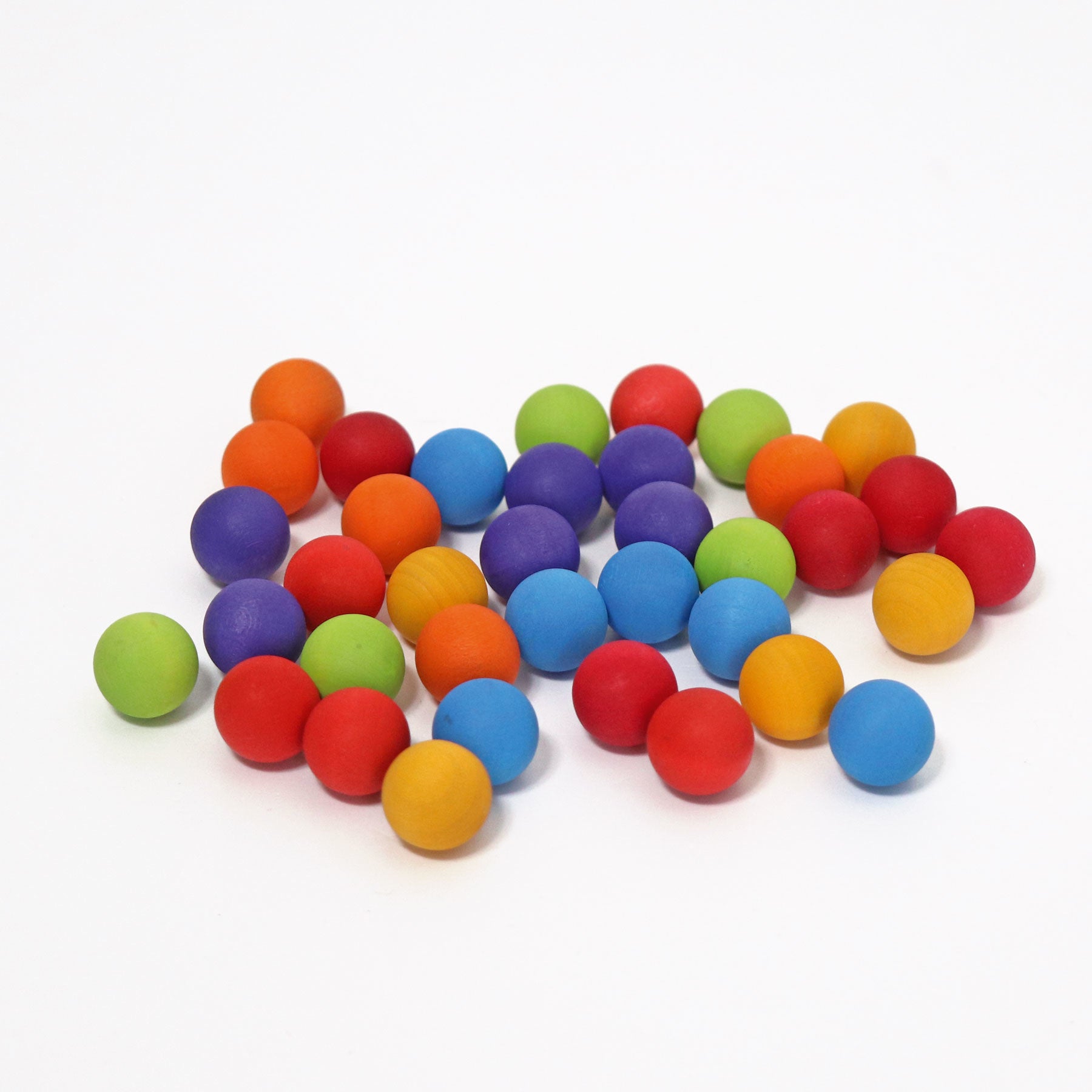 35 Regenboog knikkers