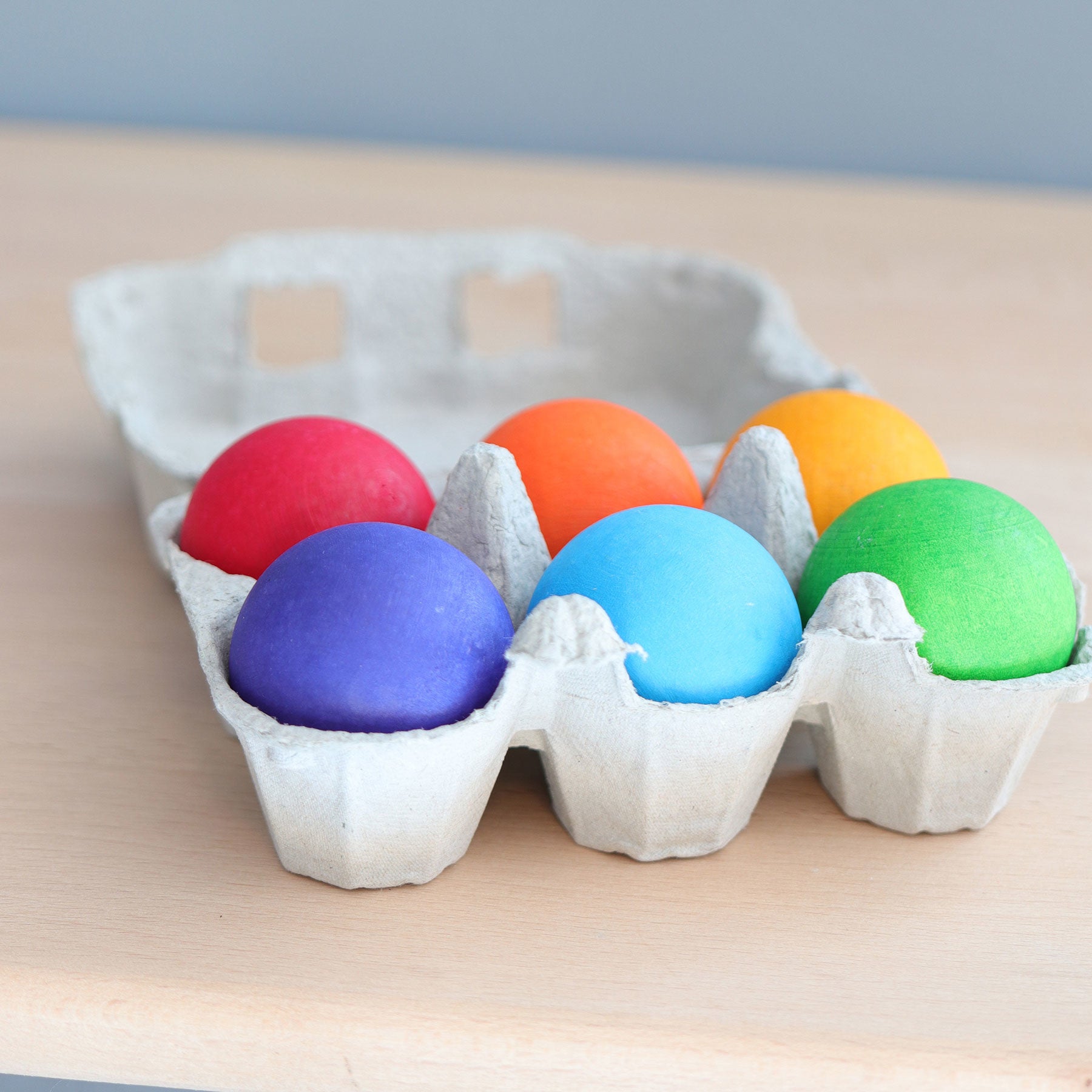 6 Regenboog ballen