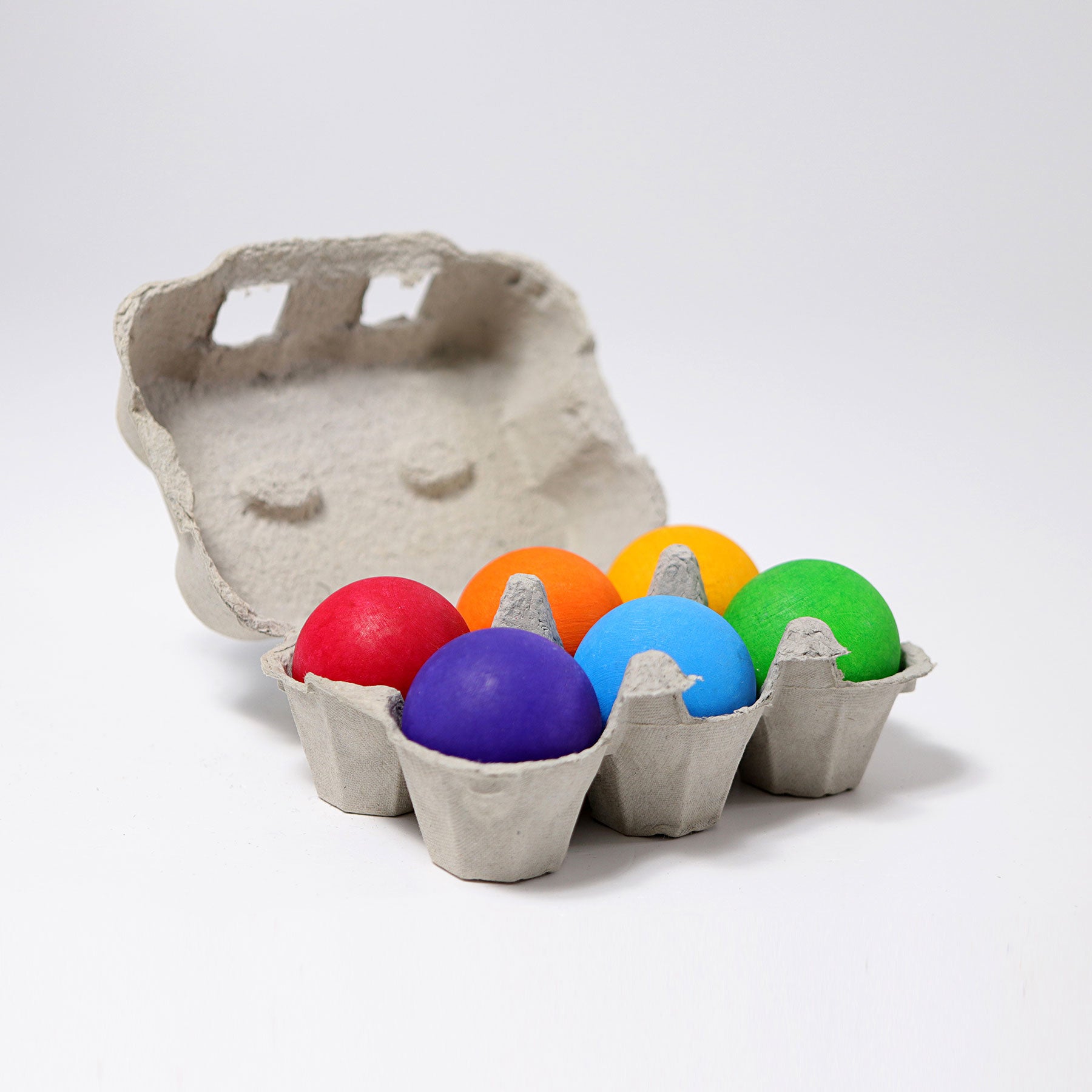 6 Regenboog ballen