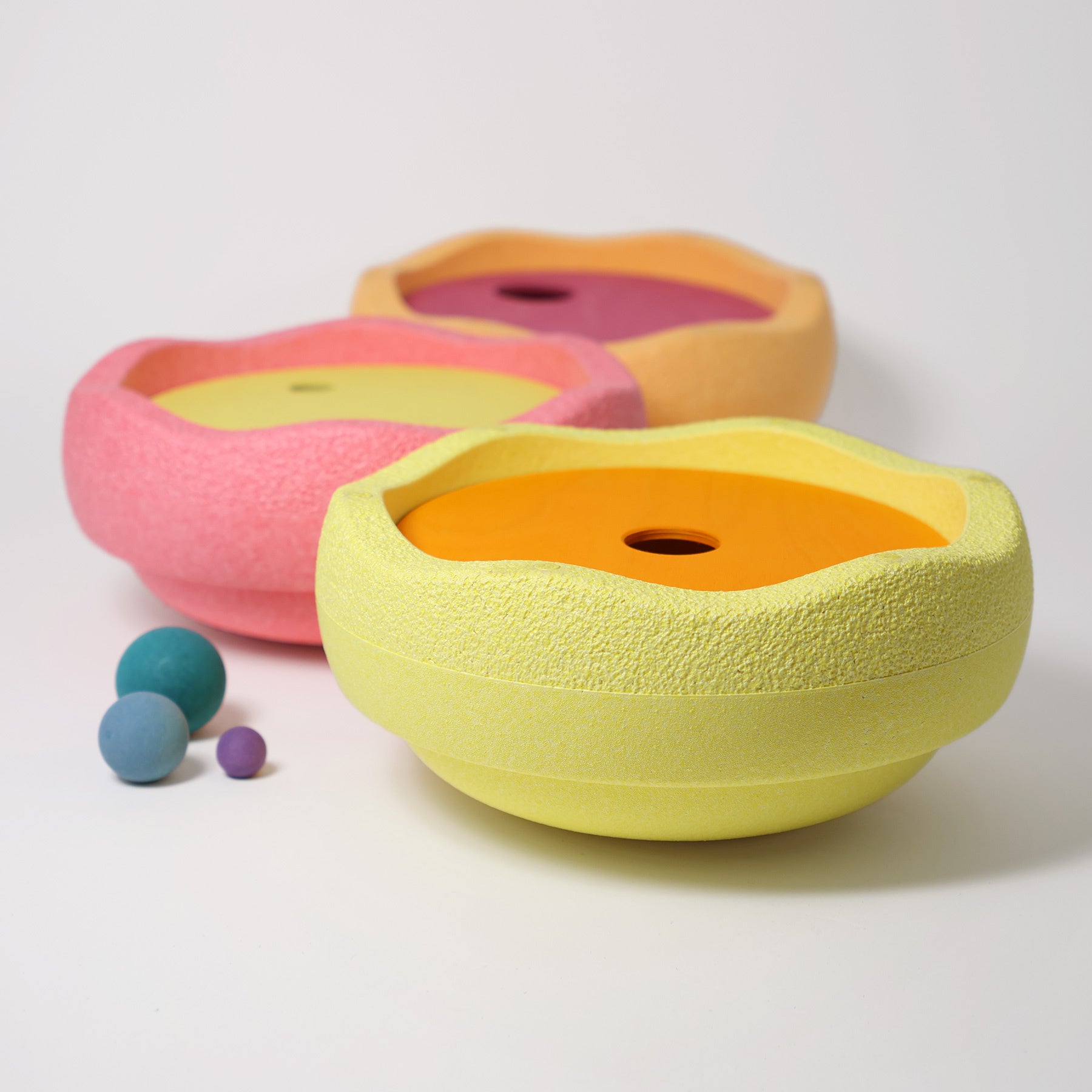 GRIMM’S x Stapelstein Rolling Discs Warm Pastel