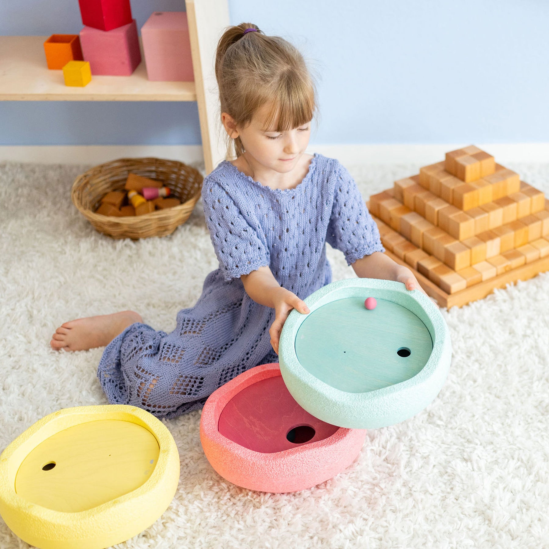 GRIMM’S x Stapelstein Rolling Discs Cool Pastel