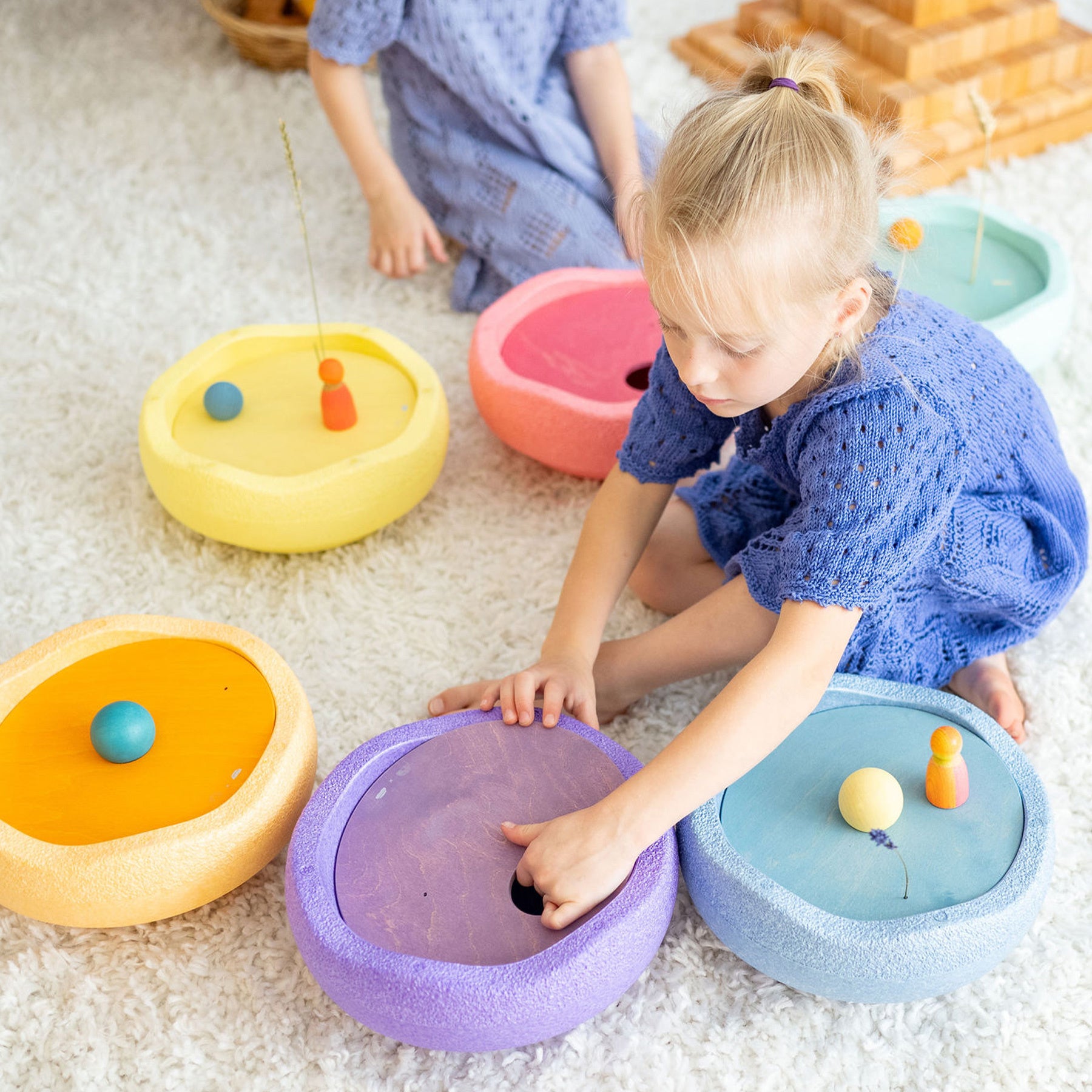 GRIMM’S x Stapelstein Rolling Discs Cool Pastel
